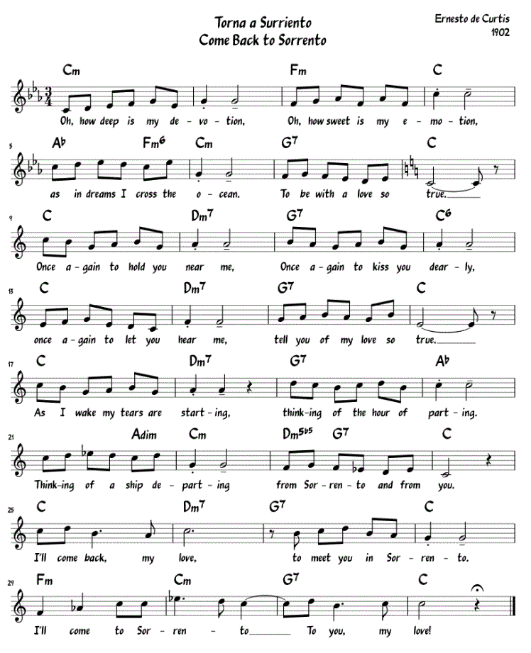 Sheet Music